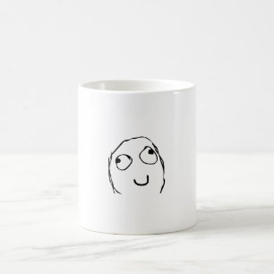 Derp Face Meme Coffee Mug