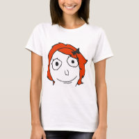 Derpina Red Hair Rage Face Meme