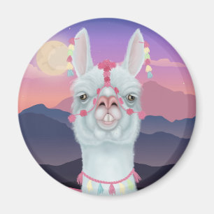 Derpy Llama Magnet