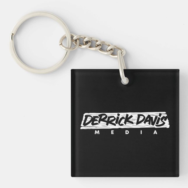 Derrick Davis Media - Keychain (Front)