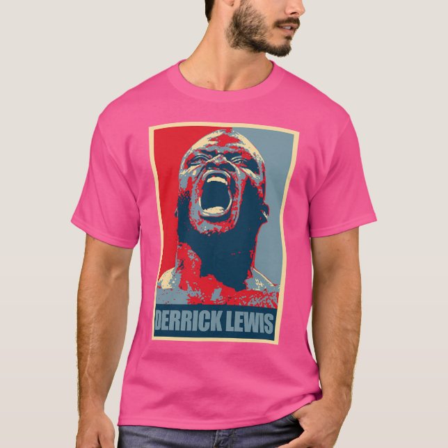 Derrick Lewis Hope T-Shirt (Front)