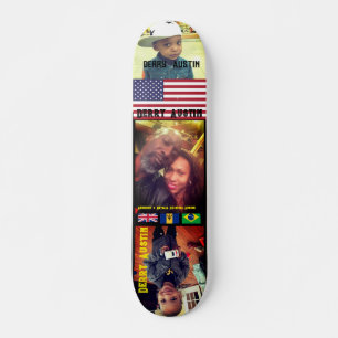 DERRY  AUSTIN 2  7 3/4" Skateboard Deck