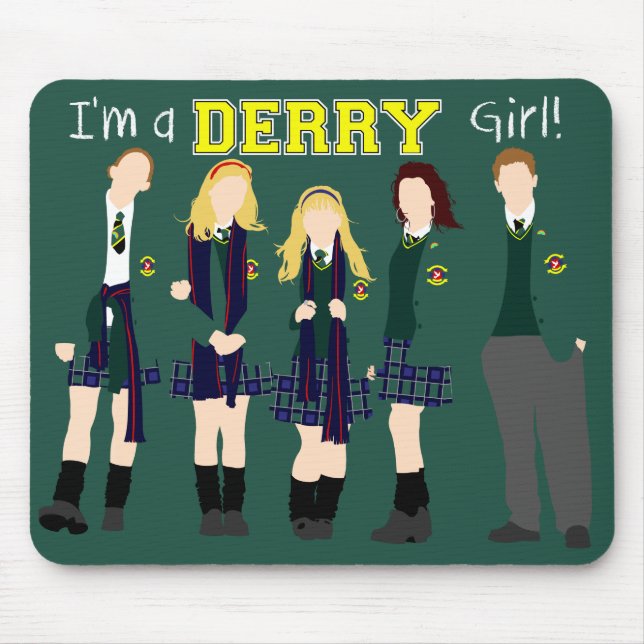 Derry Girls Mouse Pad (Front)