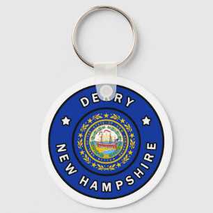 Derry New Hampshire Key Ring