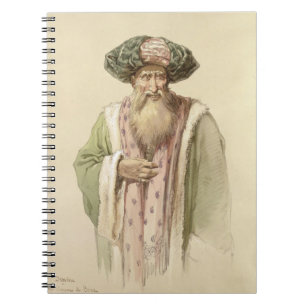 Dervish - from Bosnia Spiral Notebook