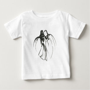 Dervish Mystical Brotherhood Line Drawing In Black Baby T-Shirt