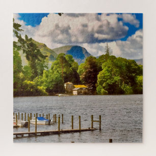Derwent Water in Cumbria Jigsaw Puzzle