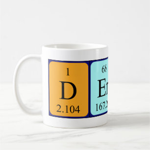 Derwin periodic table name mug