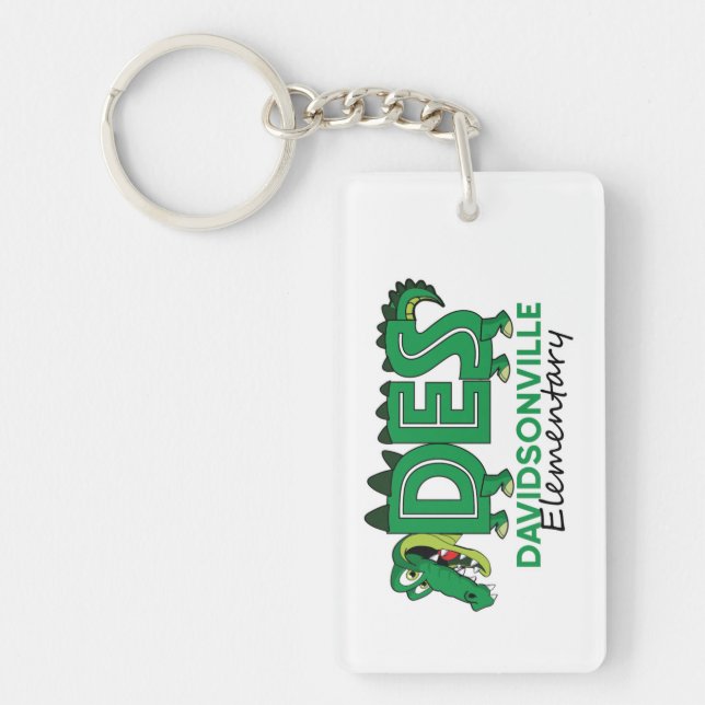 DES - Gator Gear Keychain (Front)