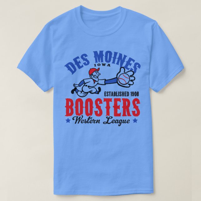 Des Moines Boosters T-Shirt (Design Front)