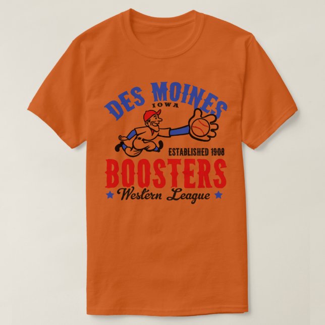 Des Moines Boosters T-Shirt (Design Front)