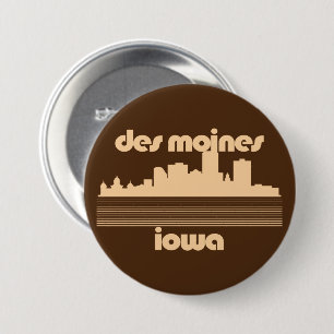 Des Moines,Iowa 7.5 Cm Round Badge