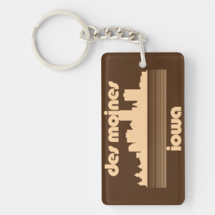 Des Moines,Iowa Key Ring
