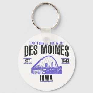 Des Moines Key Ring