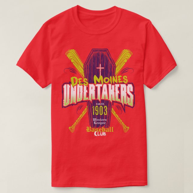 Des Moines Undertakers T-Shirt (Design Front)