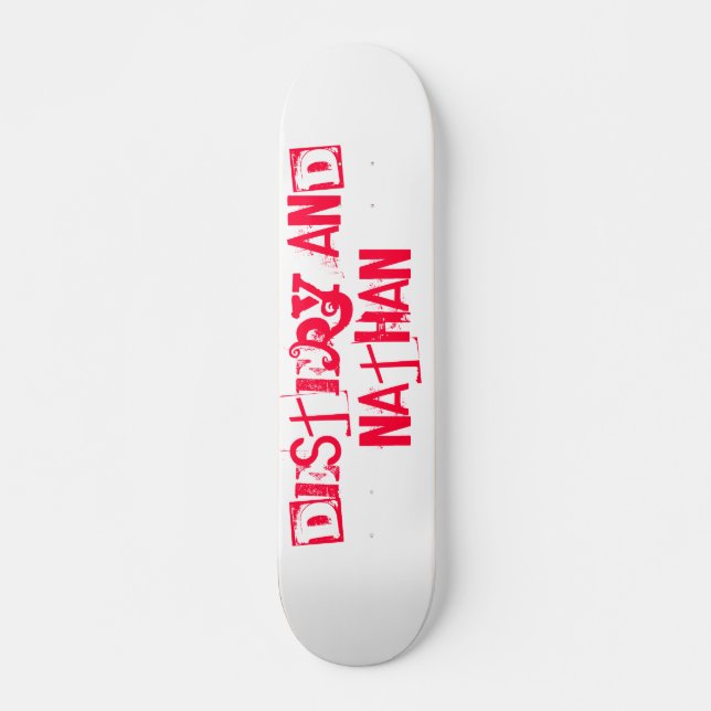 DesandNate Skateboard (Front)