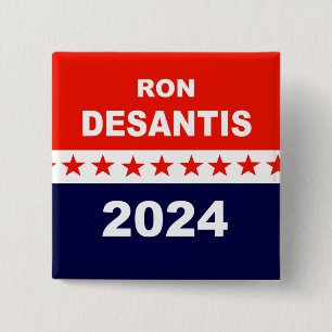 DeSantis 2024 15 Cm Square Badge