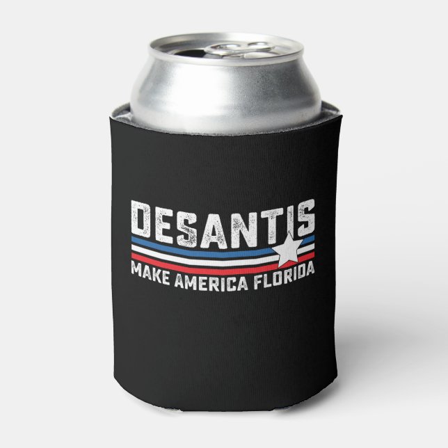 DeSantis 2024 Florida Vintage Can Cooler (Can Front)