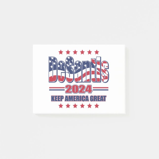 DeSantis-2024-Keep-America-Great Post-it Notes (Front)