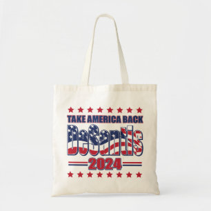 DeSantis-2024-Take-America-Back- Tote Bag