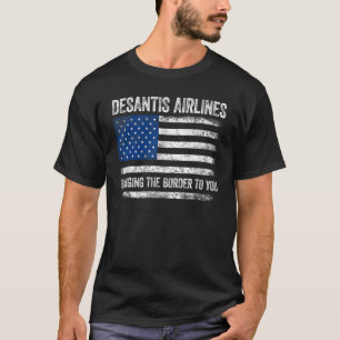 DeSantis Airlines Florida USA  DeSantis Airlines T-Shirt
