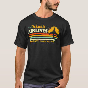 DeSantis Airlines shirt Funny Retro Vintage DeSant