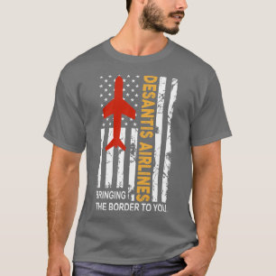 Desantis Airlines Vintage Shirt Bringing The Borde