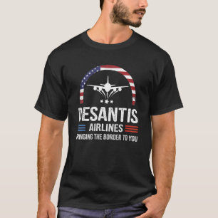 Desantis Airlines Vintage Tee Bringing The Border 