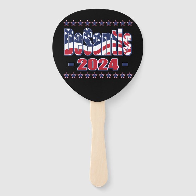 DeSantis for President 2024 Hand Fan (Front)