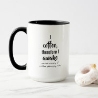 Descartes Coffee Philosophy Twist