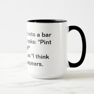 Descartes Joke Mug