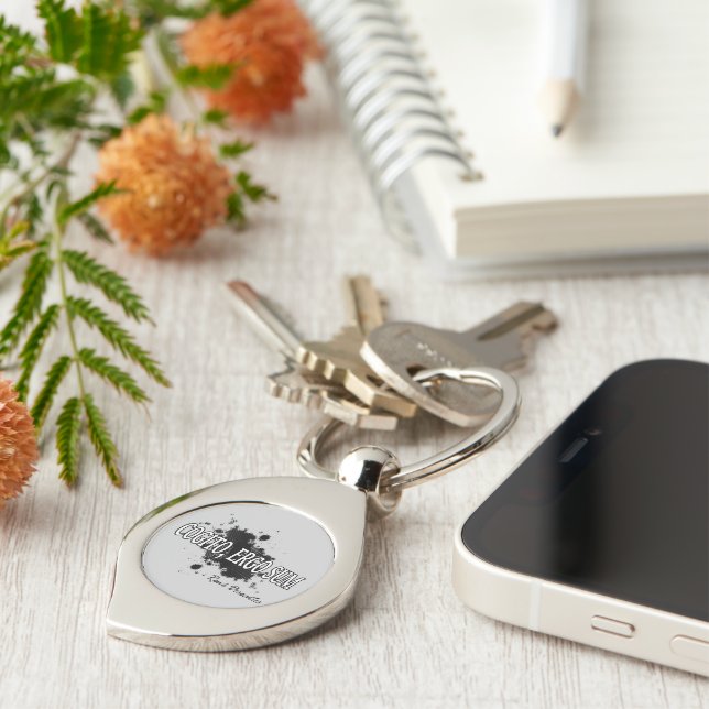Descartes Key Ring (Side)