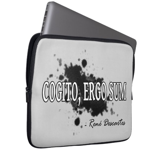 Descartes Laptop Sleeve (Front Right)