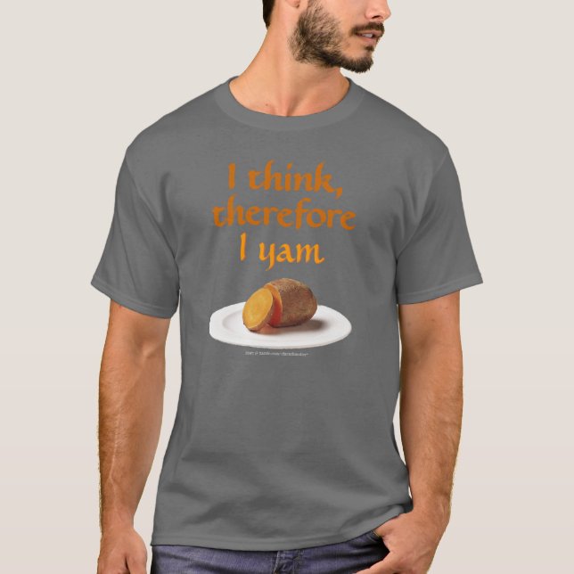 Descartes Pun T-Shirt (Front)
