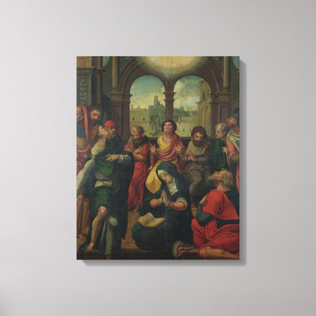 Descent of the Holy Ghost Canvas Print (Front)