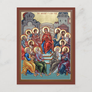 Descent of the Holy Spirit(Pentecost) Prayer Card