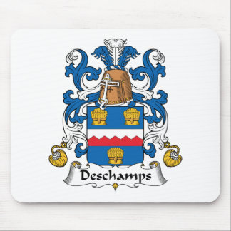 Deschamps Family Crest Mouse Pad