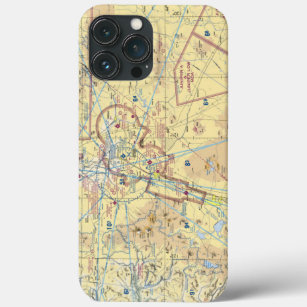 Deschutes County Aviation Sectional Chart iPhone 13 Pro Max Case
