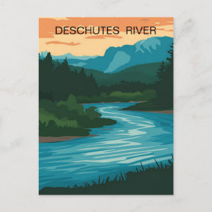 Deschutes River Oregon Postcard
