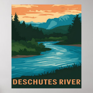 Deschutes River Oregon Poster