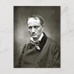 Description Charles Baudelaire (1821-1867) Scanned Postcard