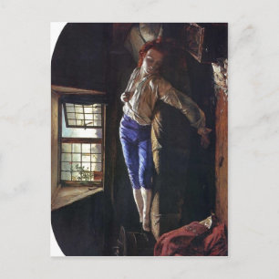 Description Description The Death of Chatterton He Postcard