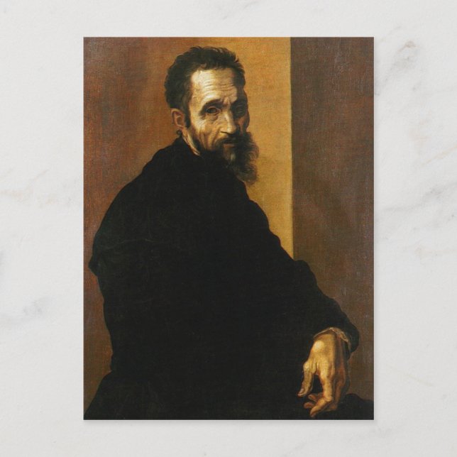 Description Michelangelo Buonarroti GEO Epoche: Di Postcard (Front)