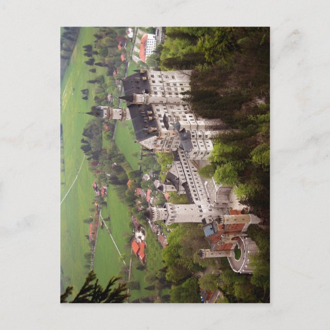 Description The Neuschwanstein castle. Date Author Postcard (Front)