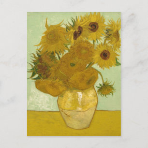 Description Vincent van Gogh, Stilleben mit 12 Son Postcard