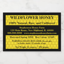 Descriptive Honey Jar (Version 3)