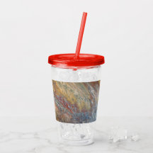 Desert Acrylic Pour Tumbler