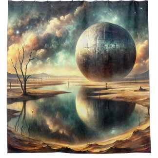Desert Anomoly Shower Curtain