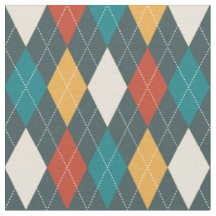 Desert Argyle Fabric