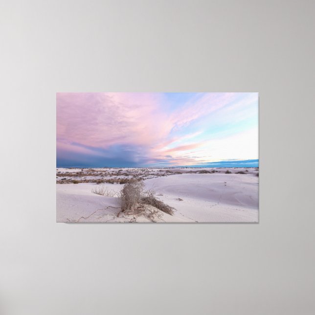 Desert at Sunset Canvas Print (Front)